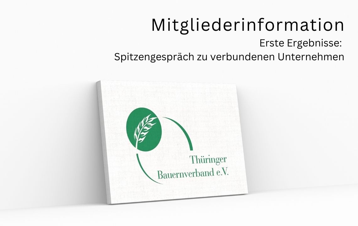 Mitgliederinformation: Erste Ergebnisse - Spitzengespräch zu verbundenen Unternehmen